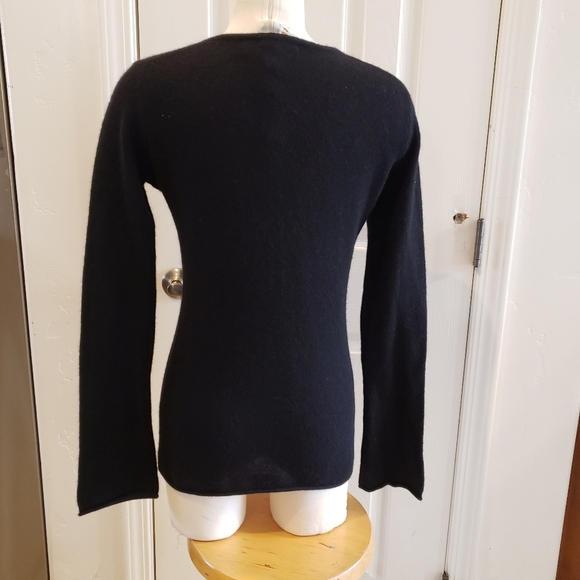 Minnie Rose cashmere flare sleeve size Small - Picture 4 of 9